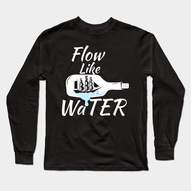 Ship in a bottle Long Sleeve T-Shirt by Asafee's store